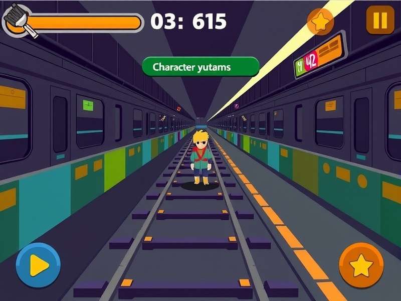 Delhi Subway Runner character selection screen